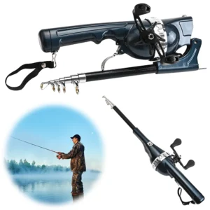 Portable Folding Travel Rods Telescopic