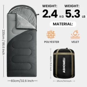 Sleeping Bag 4 Season Waterproof